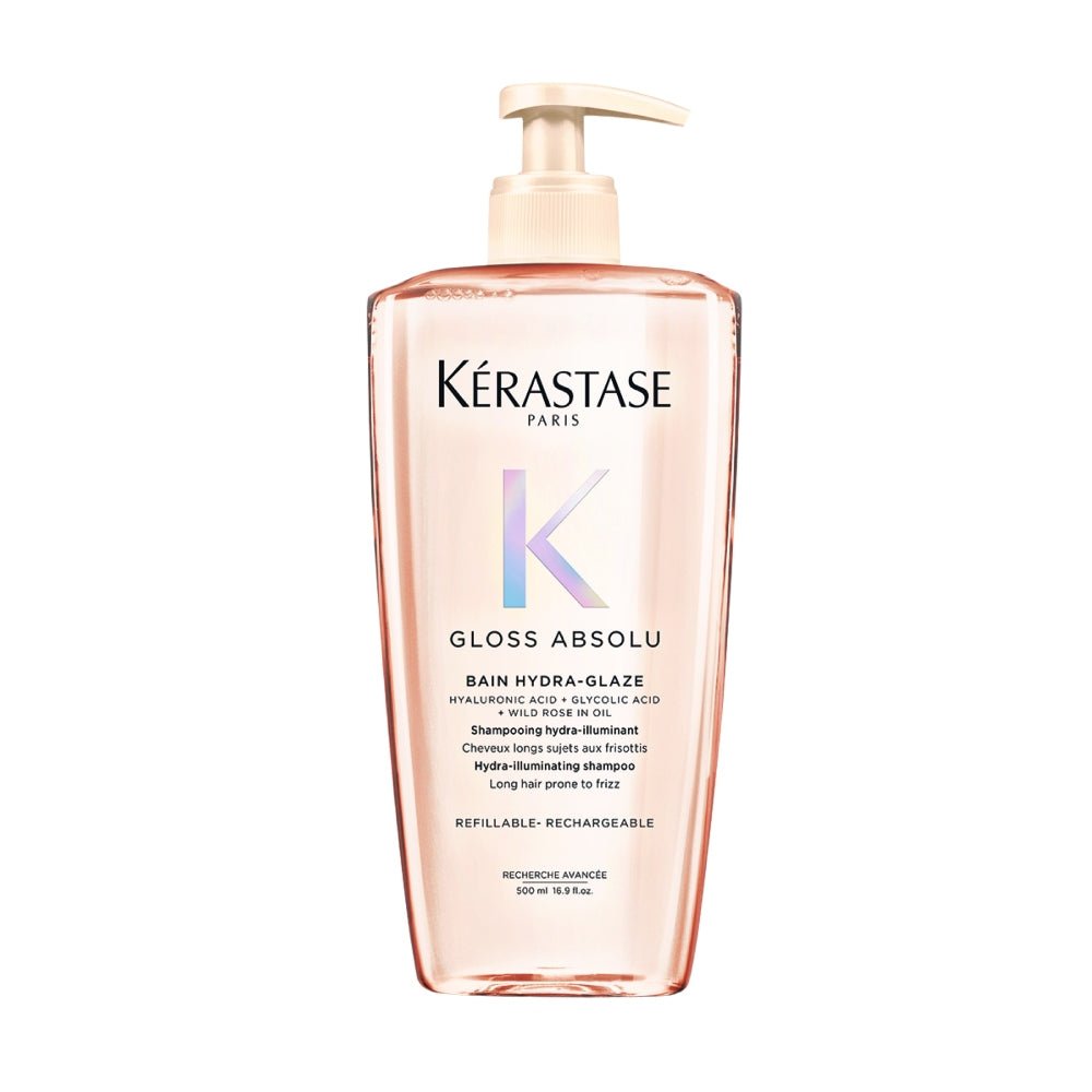 Kerastase Gloss Absolu Bain Hydra-glaze shampoo capelli lunghi crespi Kerastase