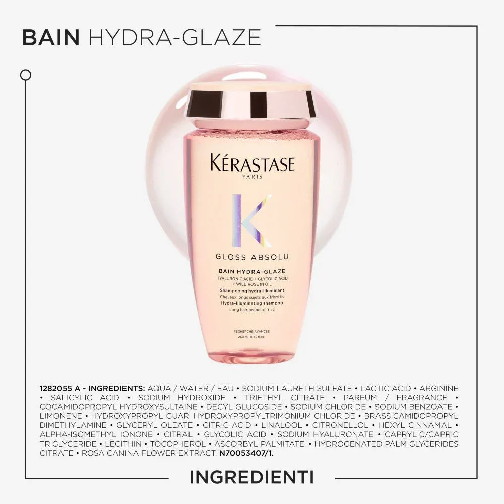Kérastase Bain Hydra-Glaze Shampoo Illuminante Idratante - Planethair