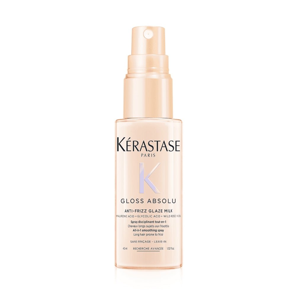 Kerastase Gloss Absolu Spray Anti-Frizz Glaze Milk capelli crespi Kerastase