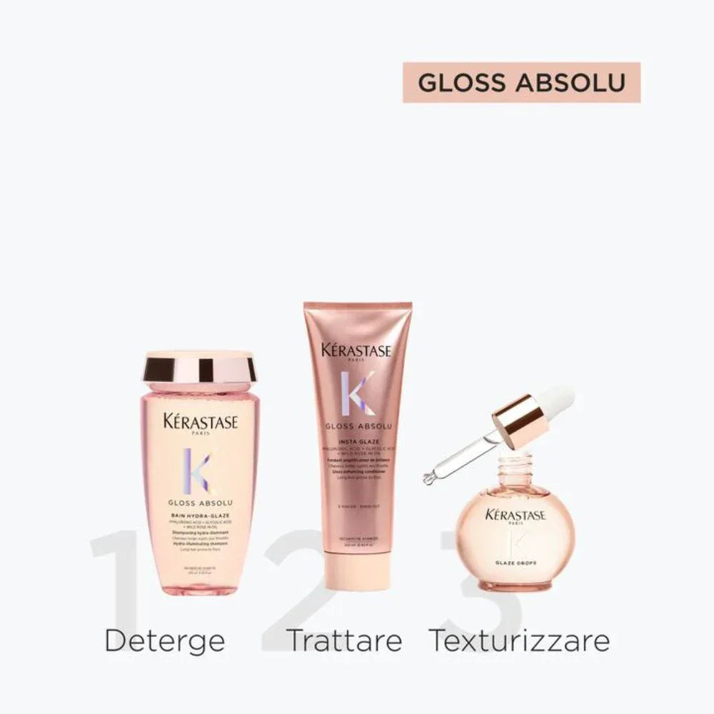 Kérastase Gloss Absolu Kit Trio Anticrespo 3 Prodotti - Planethair