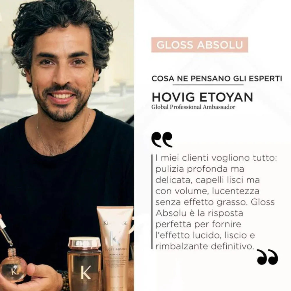 Kérastase Gloss Absolu Kit Trio Anticrespo 3 Prodotti - Planethair