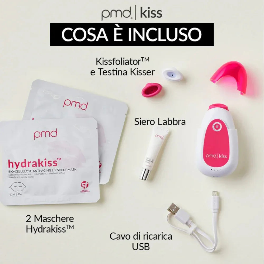 PMD Beauty Kiss Sistema Volume Labbra Anti-Age con Vacuum