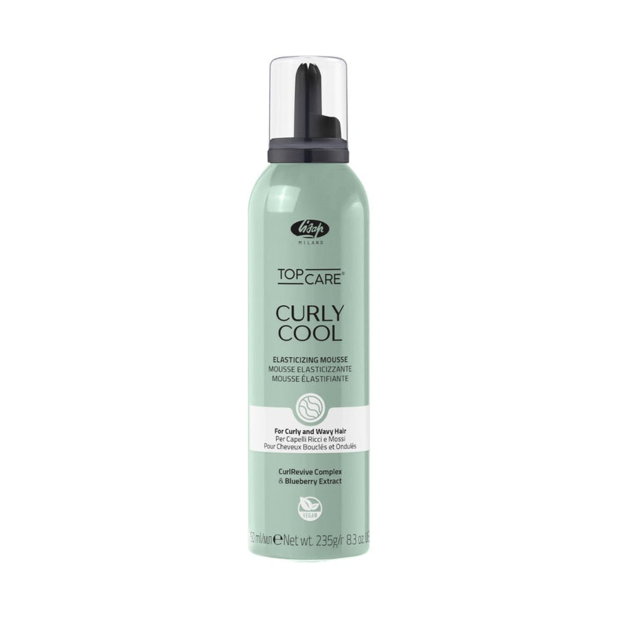 Lisap Curly Cool Elasticizing Mousse capelli ricci 250ml Lisap
