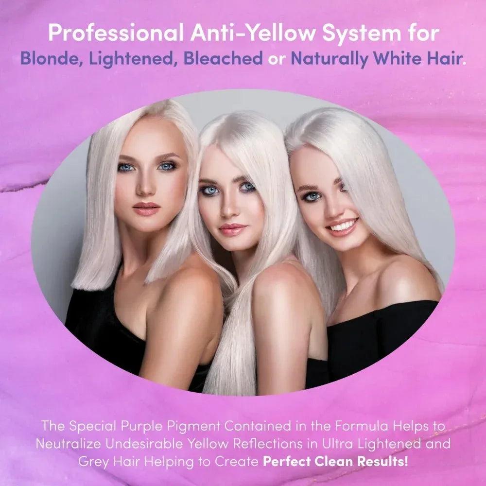 Lisap Light Scale Kit Antigiallo 1000ml - Planethair
