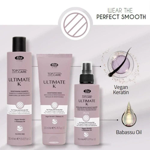 Lisap Ultimate K Maintaining Shampoo capelli crespi 250ml - Planethair