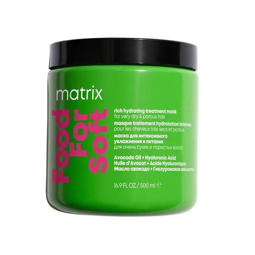 Matrix Food For Soft Rich Hydrating Treatment Mask capelli secchi 500ml Matrix