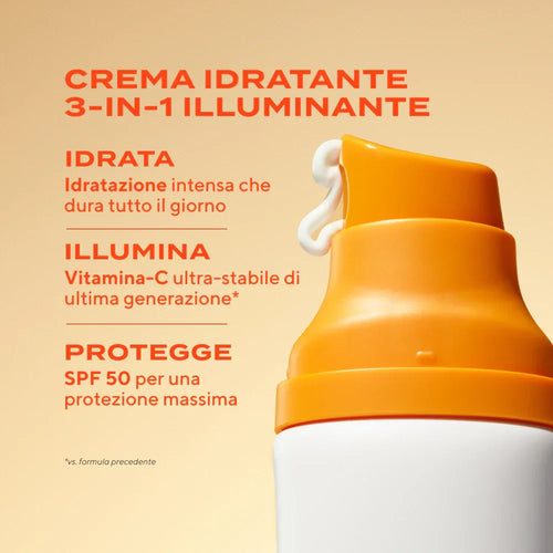 Murad Superactive Moisturizer SPF 50 Brightening – infografica benefici illuminanti

