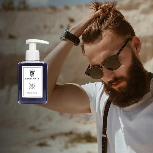 Naturalmente Gentleman Shaving Cream Crema Rasatura 100ml - Planethair