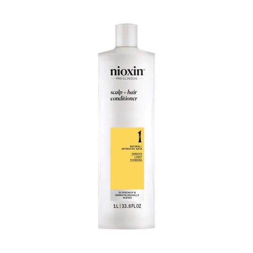 Nioxin System 1 Conditioner capelli naturali con assottigliamento lieve - Planethair