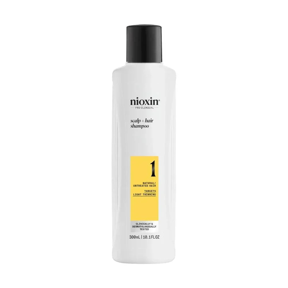 Nioxin System 1 Shampoo capelli naturali con assottigliamento lieve
