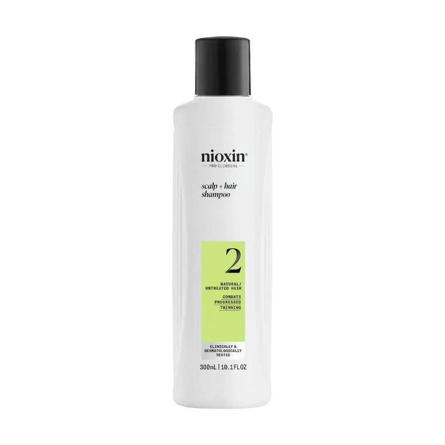Nioxin System 2 Shampoo capelli naturali con assottigliamento avanzato Nioxin