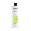 Nioxin System 2 Shampoo capelli naturali con assottigliamento avanzato - Planethair