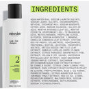Nioxin System 2 Shampoo capelli naturali con assottigliamento avanzato - Planethair