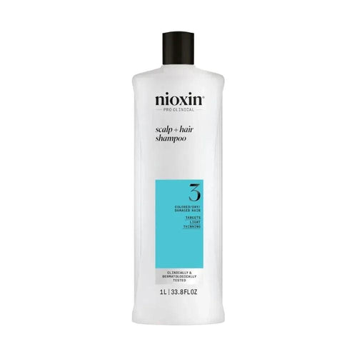 Nioxin System 3 Shampoo capelli colorati con assottigliamento lieve - Planethair
