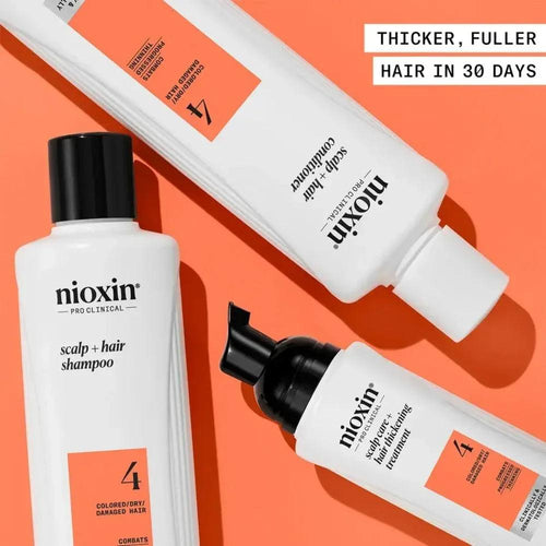 Nioxin System Kit 4 capelli colorati con assottigliamento avanzato - Planethair
