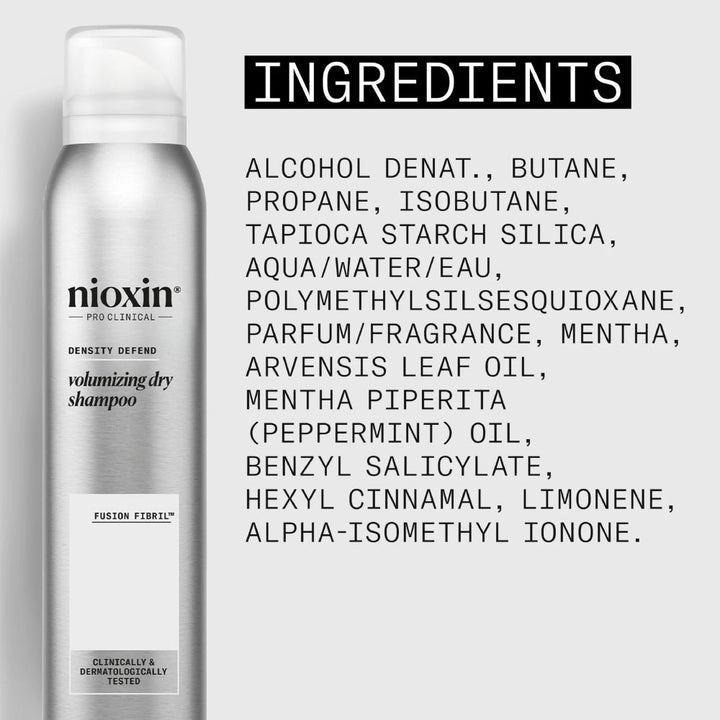 Nioxin Volumising Dry Shampoo secco volumizzante 180ml Nioxin