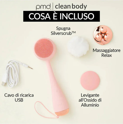 PMD Beauty Clean Body – massaggiatore corpo con tecnologia SonicGlow™