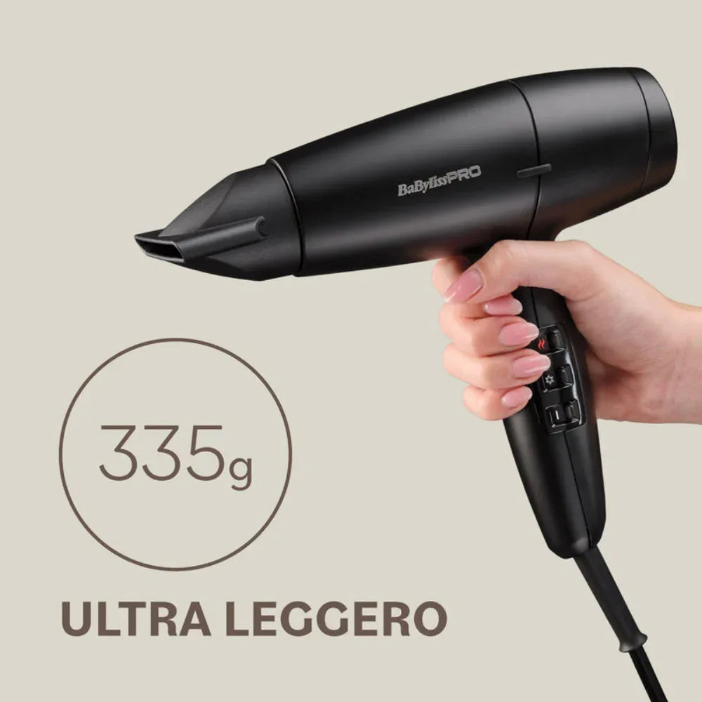 BaByliss Pro Asciugacapelli LUPIA 2200W Made in Italy