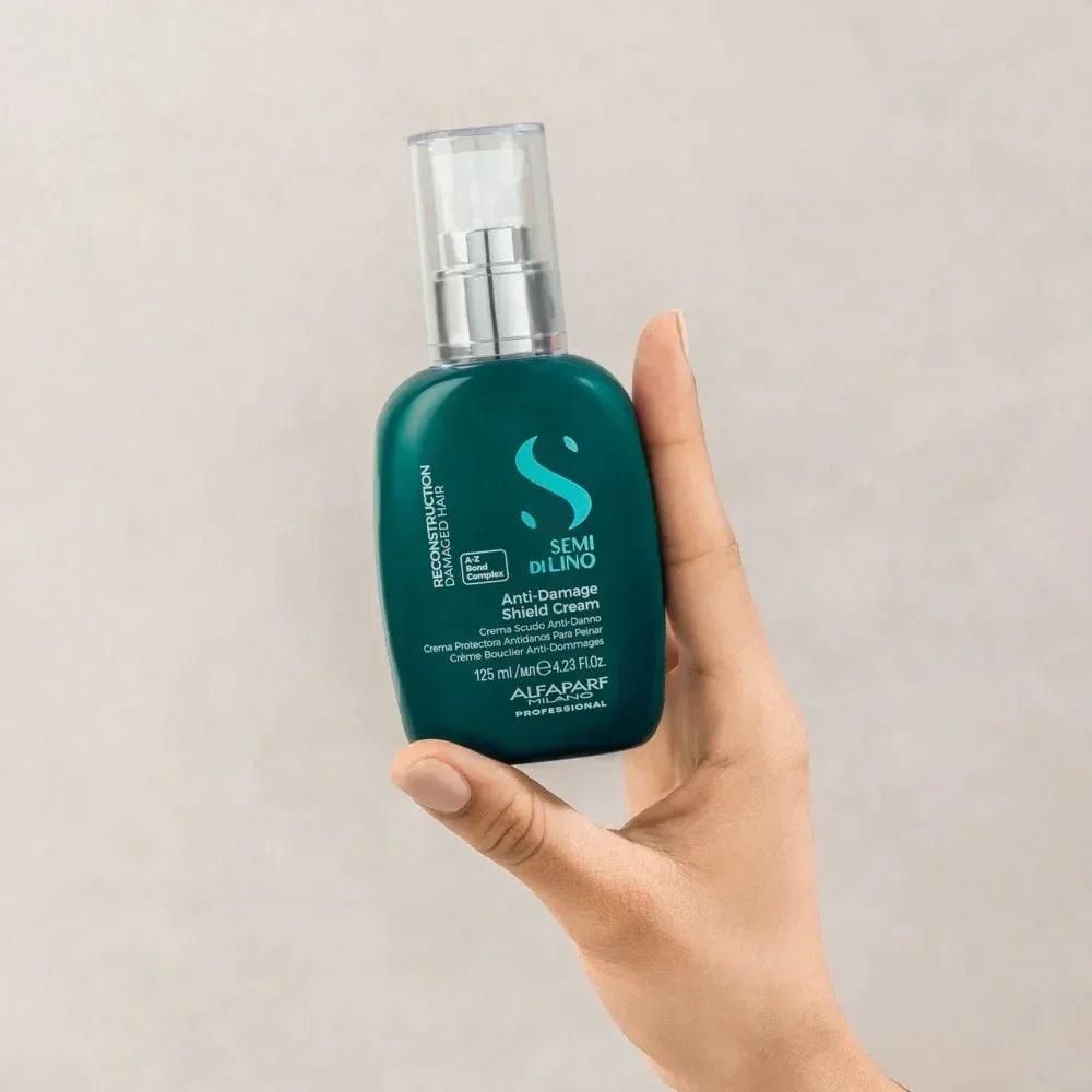 Reconstruction Anti Damage Shield Cream Alfaparf Semi di Lino capelli danneggiati 125ml - Planethair