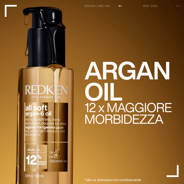 Redken All Soft Argan-6 Oil - olio idratante Redken