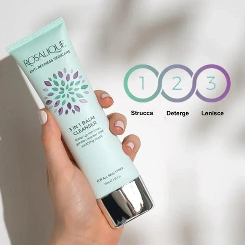 Rosalique 3 in 1 Balm Cleanser balsamo detergente viso 100ml - Planethair
