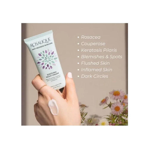 Rosalique Soothing Night Cream pelli sensibili lenitiva 50ml - Planethair