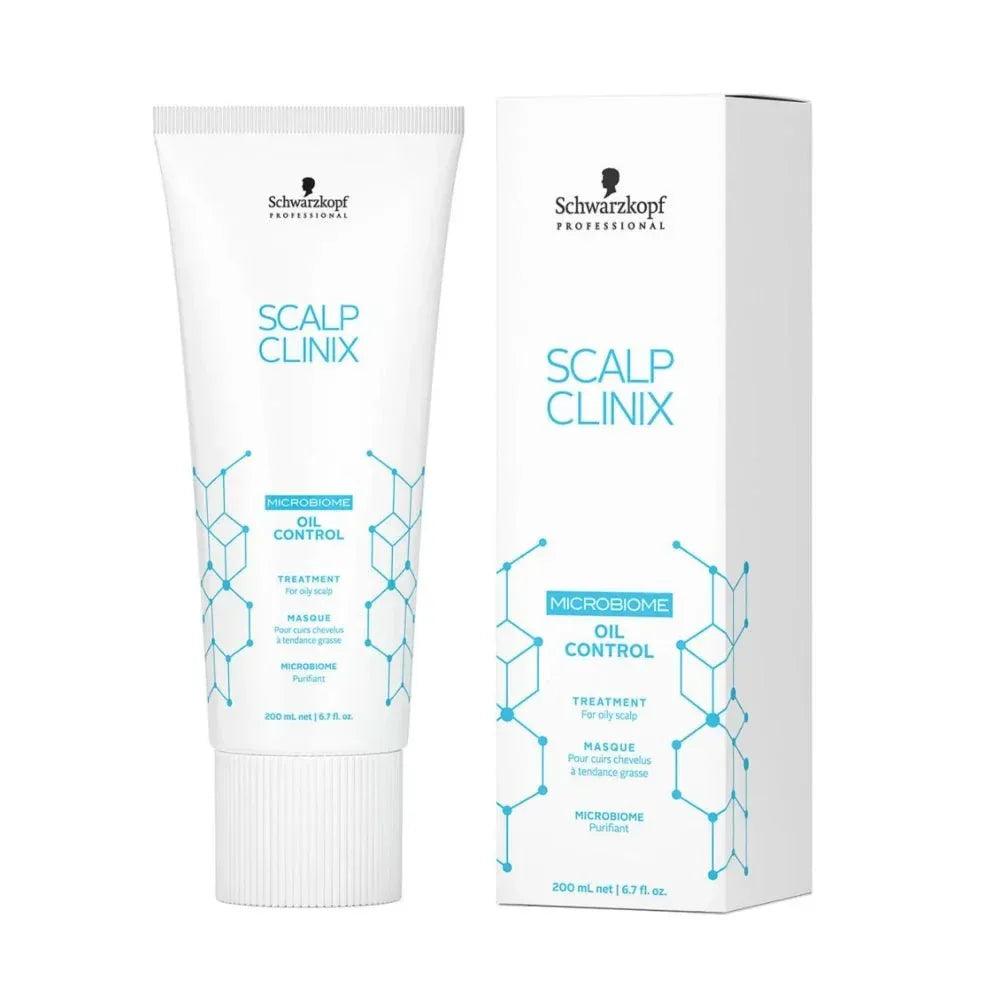 Schwarzkopf Scalp Clinix Oil Control Treatment cuoio capelluto grasso 200ml - Planethair