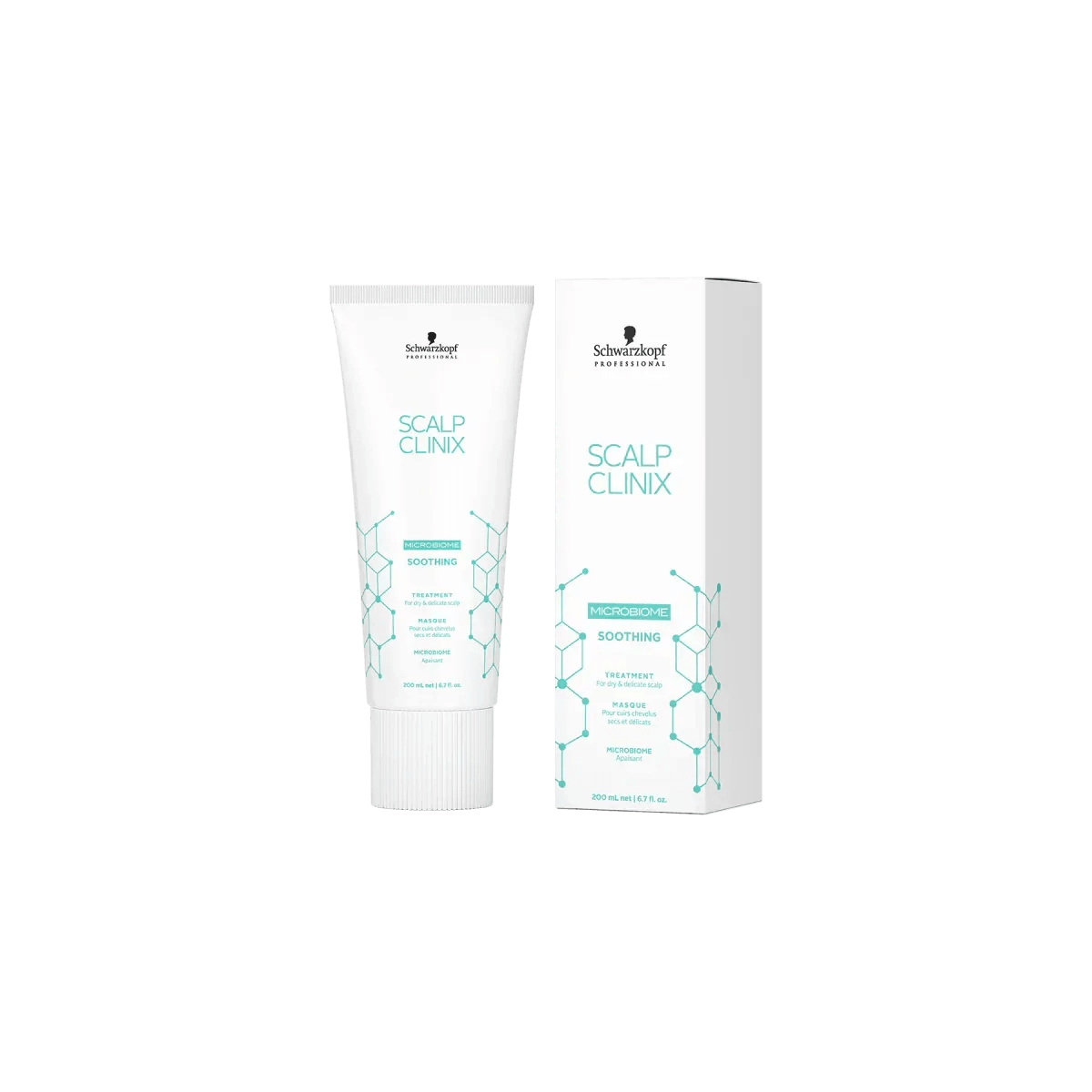 Schwarzkopf Scalp Clinix Soothing Treatment cuoio capelluto secco e delicato 200ml - Planethair