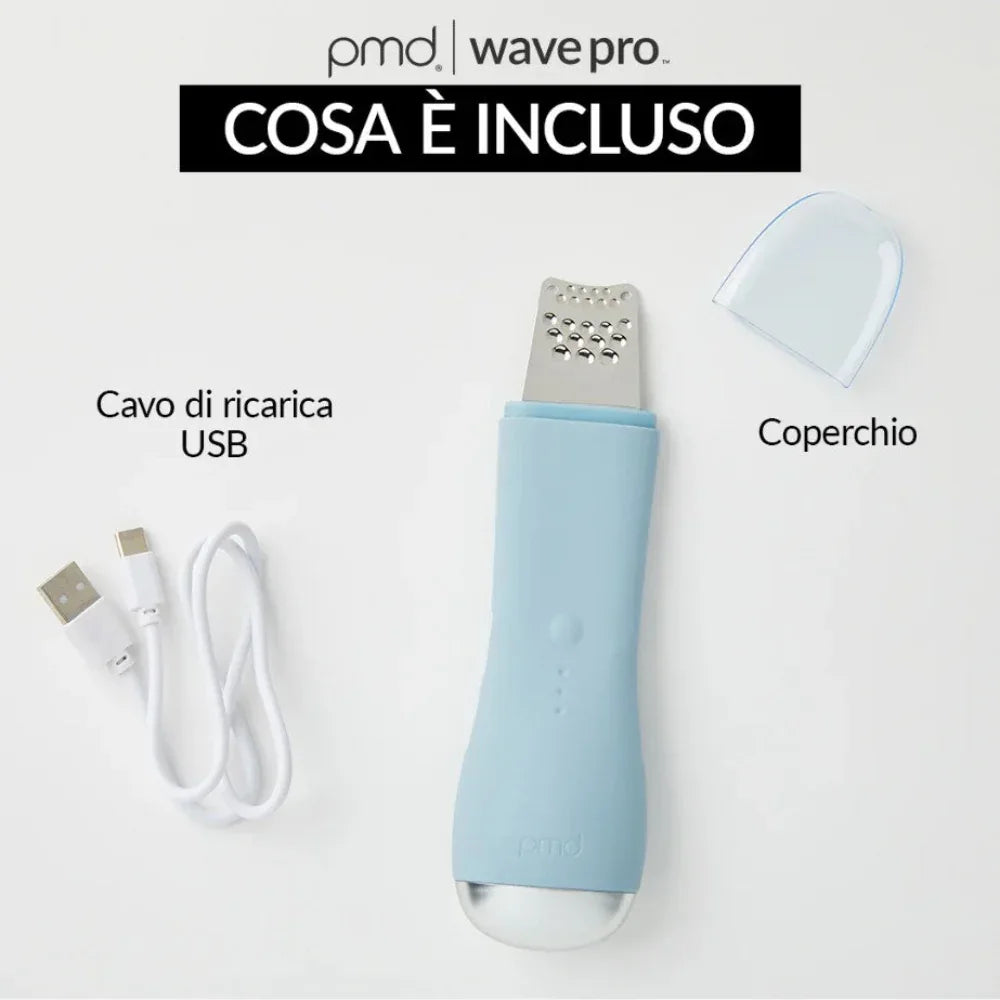 cosa è incluso in PMD Beauty Wave Pro 