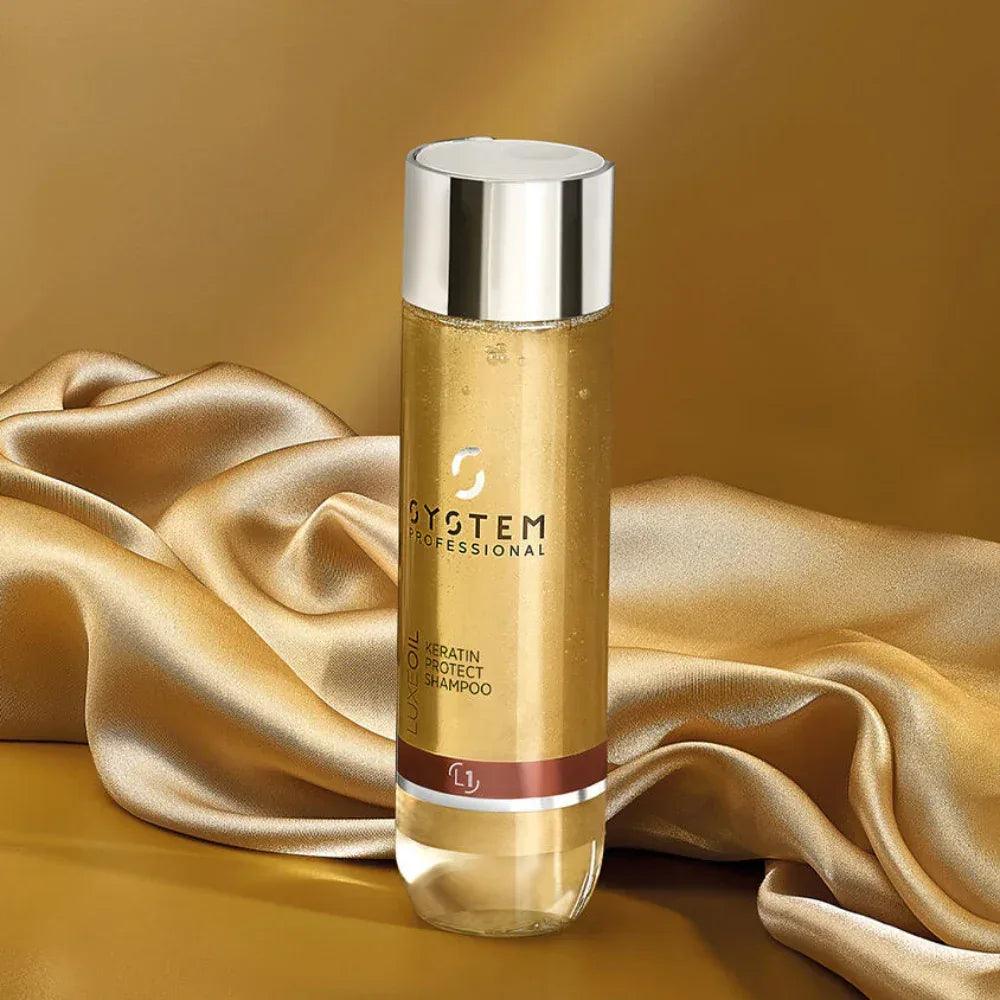 System Professional Luxe Oil Shampoo L1 con Cheratina 250ml - Planethair