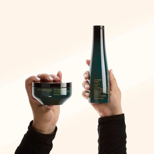 Shu Uemura Cofanetto Natale Ultimate Reset capelli danneggiati edizione limitata Shu Uemura