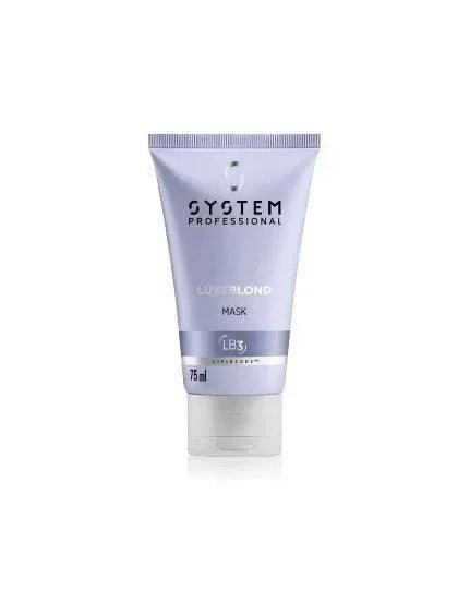 System Professional LuxeBlond Maschera antigiallo LB3 - Planethair