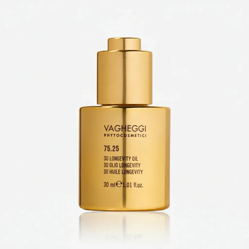 Vagheggi 75.25 Longevity Olio Viso Nutriente Effetto 3D 30ml contagocce anti-età
