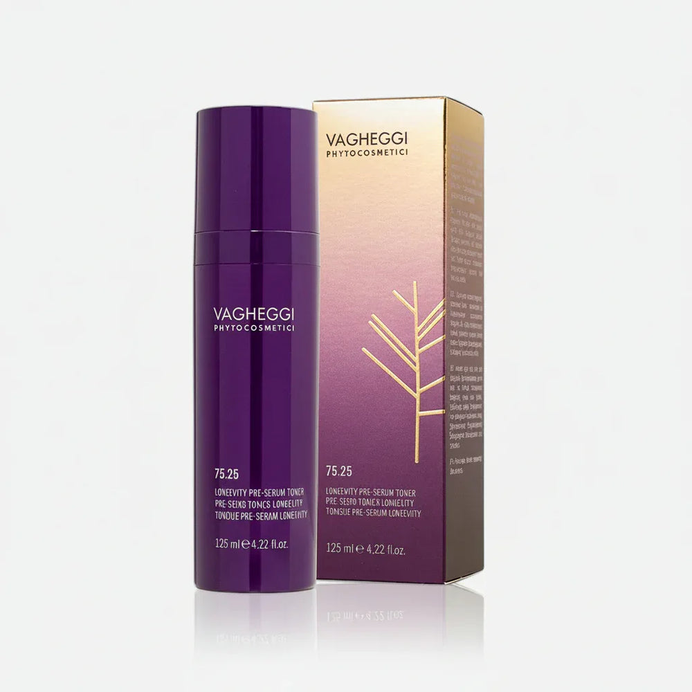 Vagheggi 75.25 Longevity Anti-Age Kit – Pre-Siero, Crema Notte e Contorno Occhi