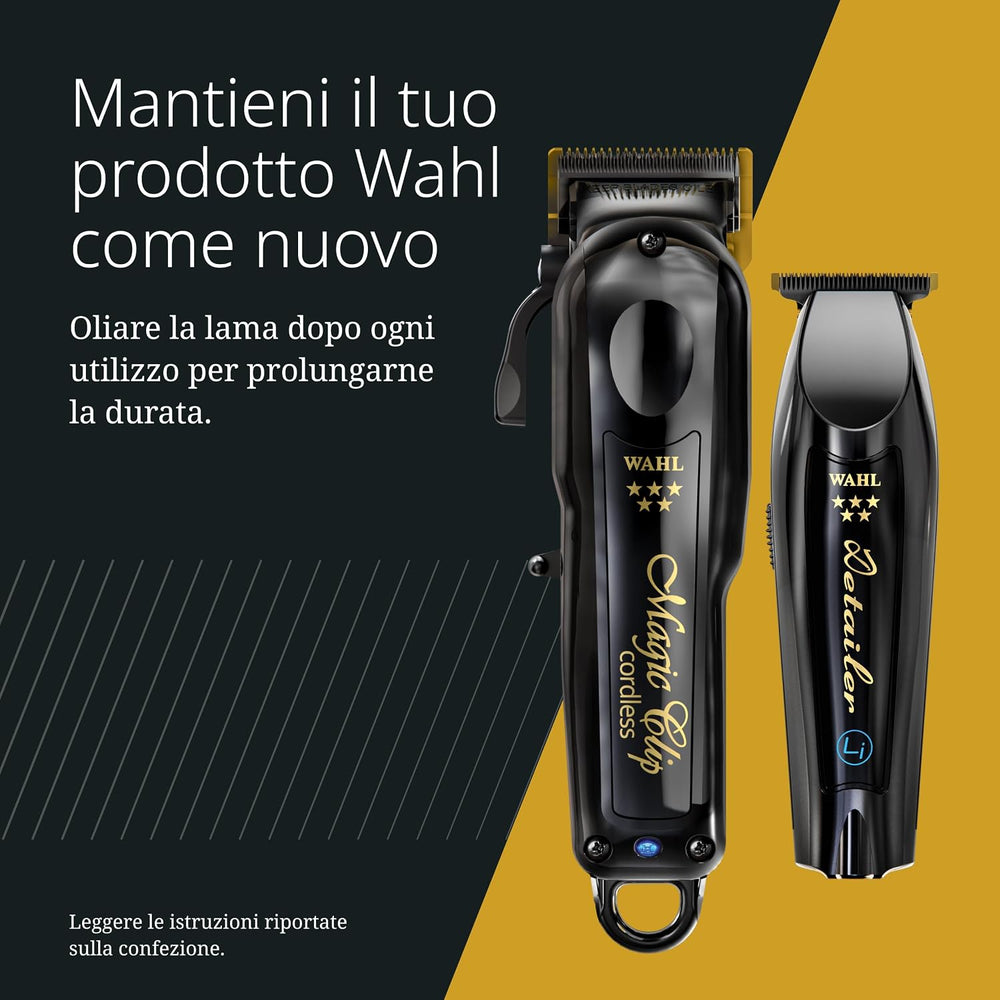 Wahl Cordless Barber Combo Kit Tagliacapelli e Trimmer