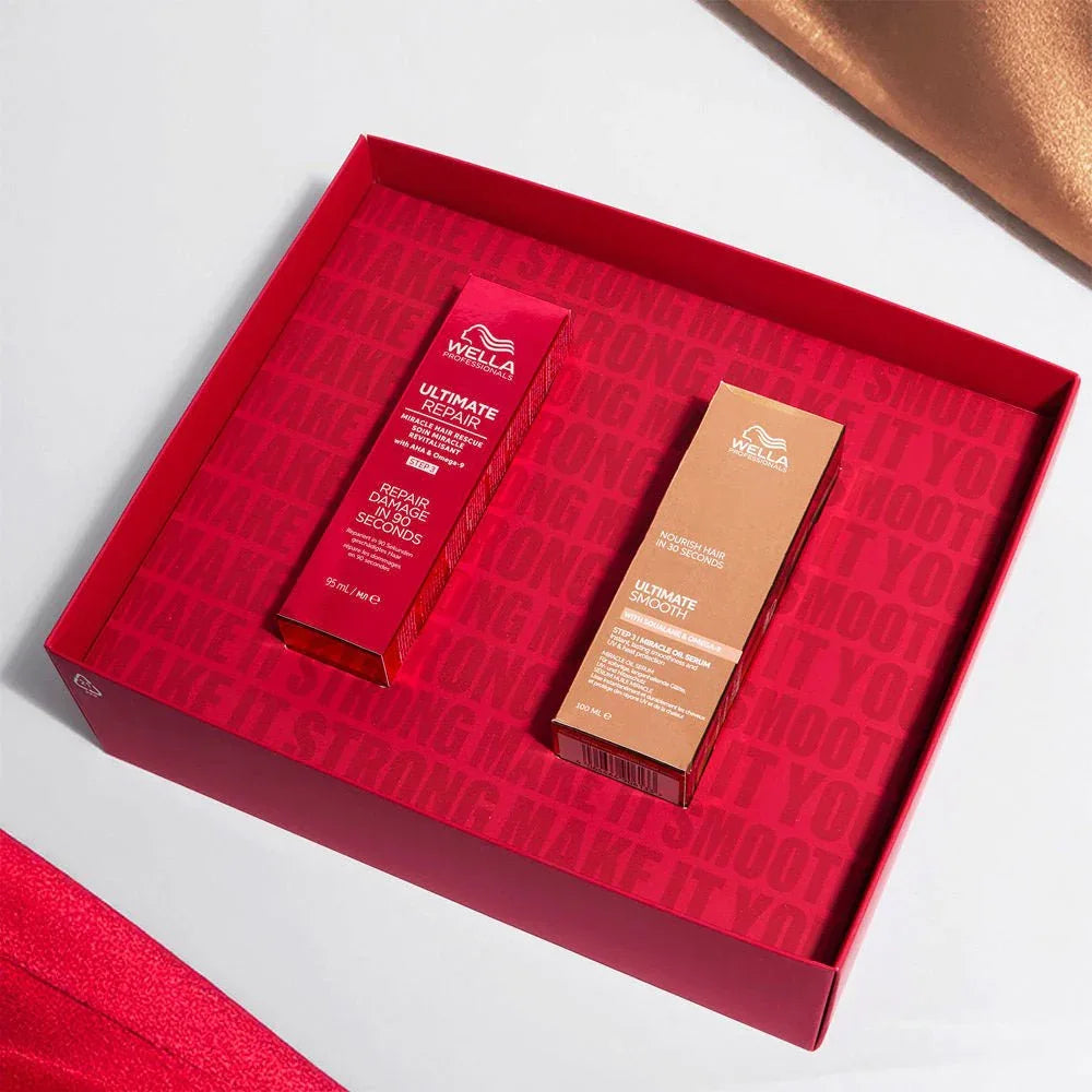 Wella Professionals Ultimate Cofanetto Regalo - Miracle Hair Rescue e Miracle Oil Serum - Planethair