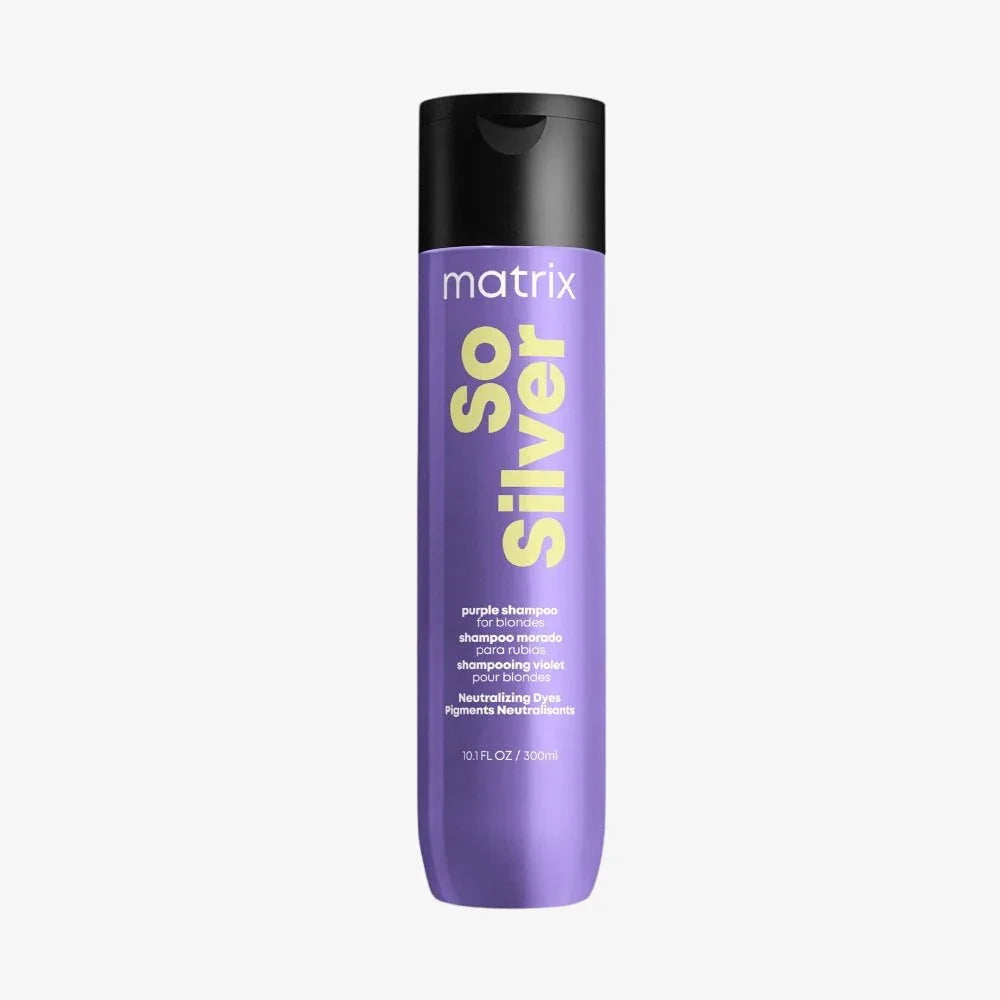 Matrix So Silver Anti-yellow shampoo for blonde and gray hair 300ml