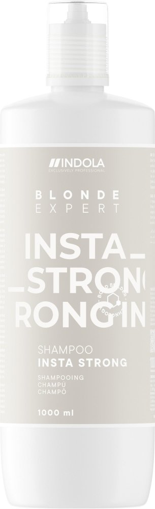 Indola Blonde Expert Insta Strong Shampoo capelli biondi - Antigiallo - 4067971100302