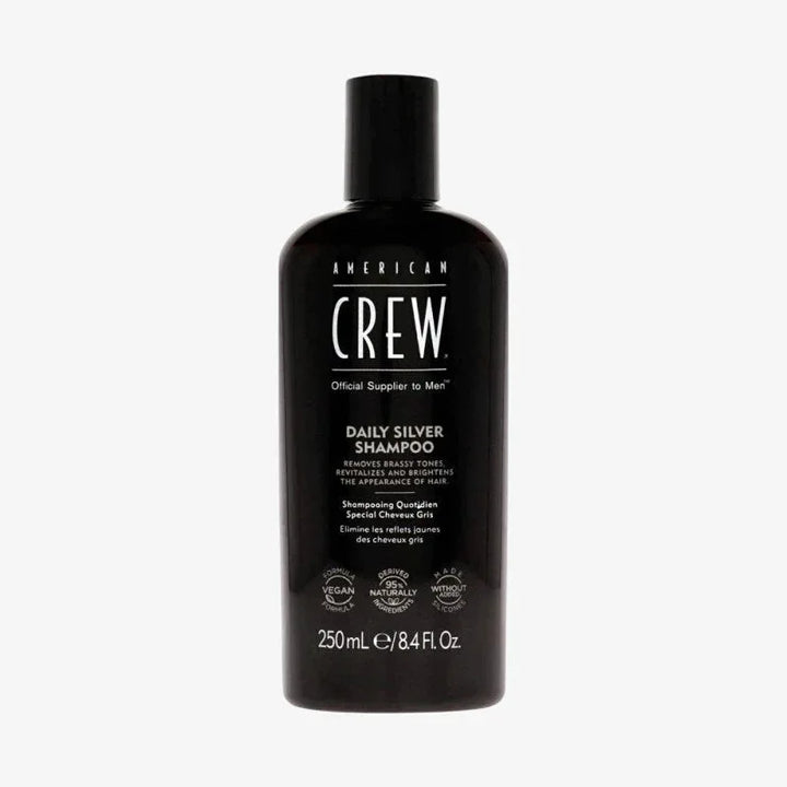 American Crew Daily Silver Shampoo antigiallo 250ml - Planethair
