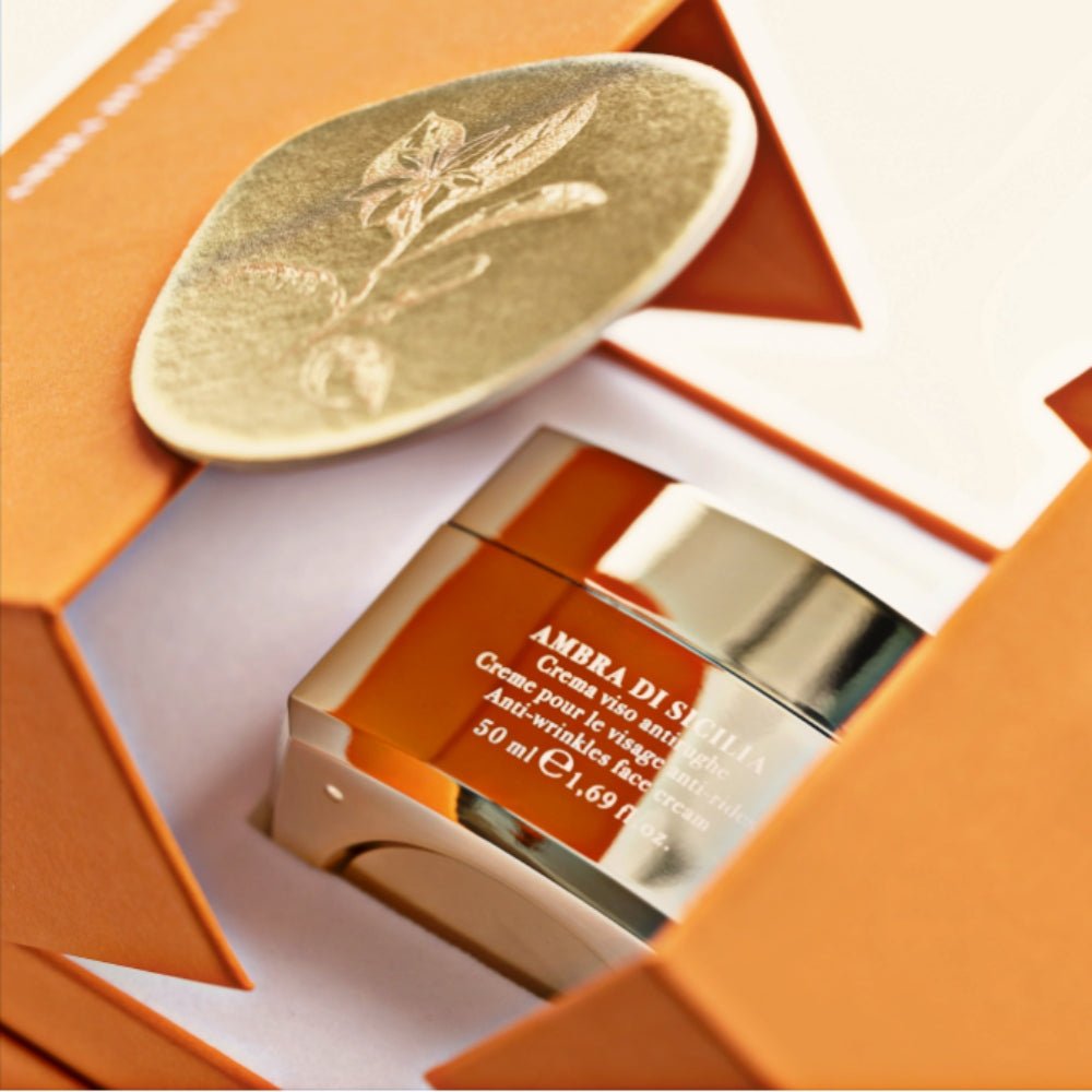 Ambra di Sicilia Crema Viso Antirughe Vagheggi 50ml - Planethair 