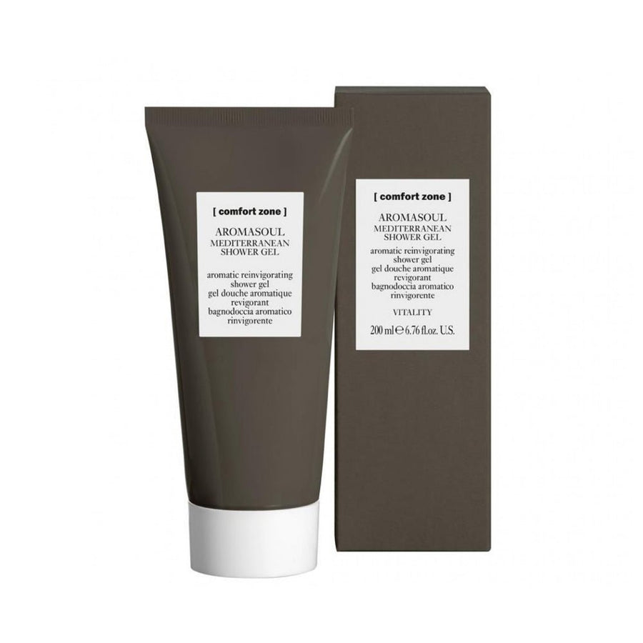 Aromasoul Mediterranean Shower Gel Comfort Zone 200ml - Planethair 