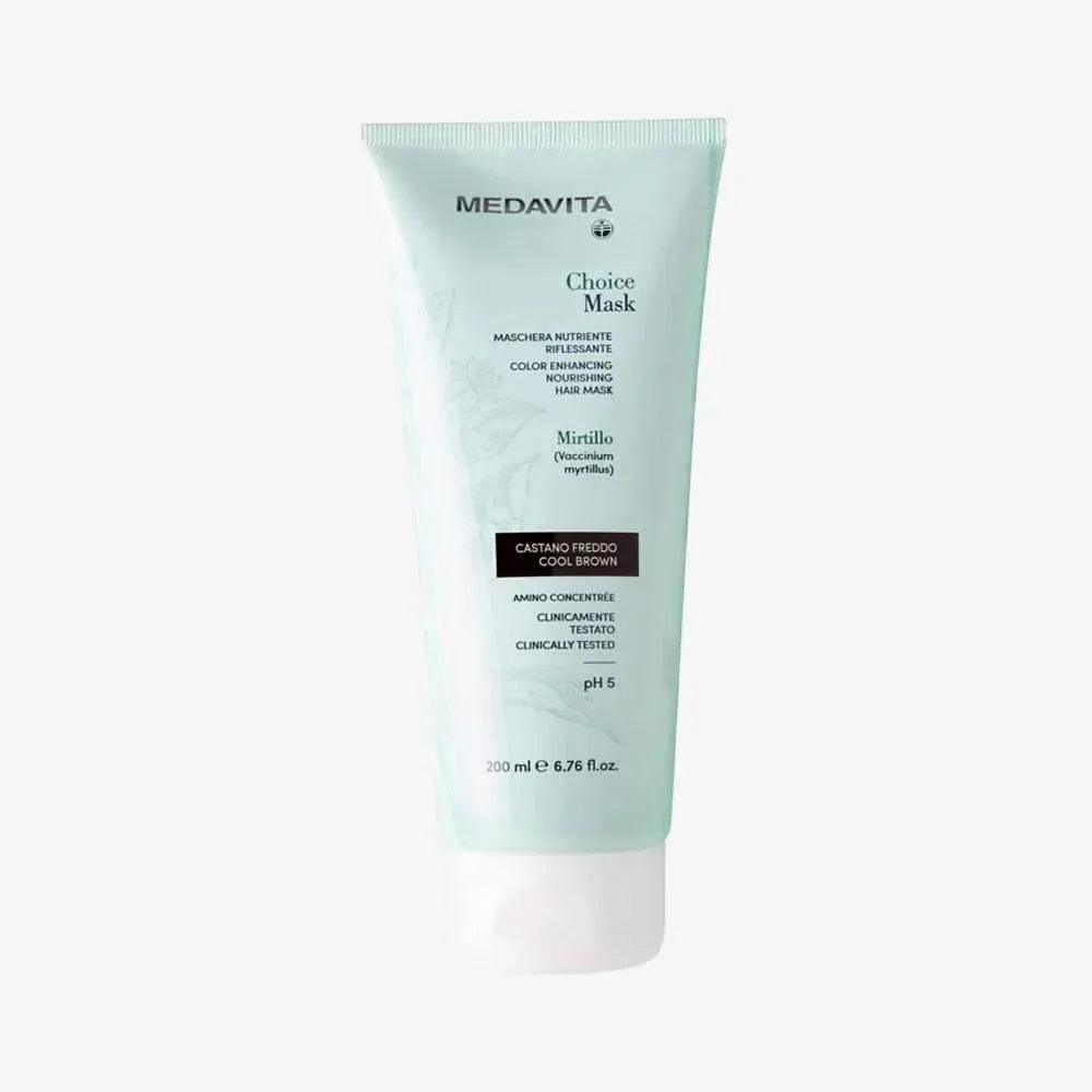Medavita Choice Maschera Castano Freddo 200ml - Planethair