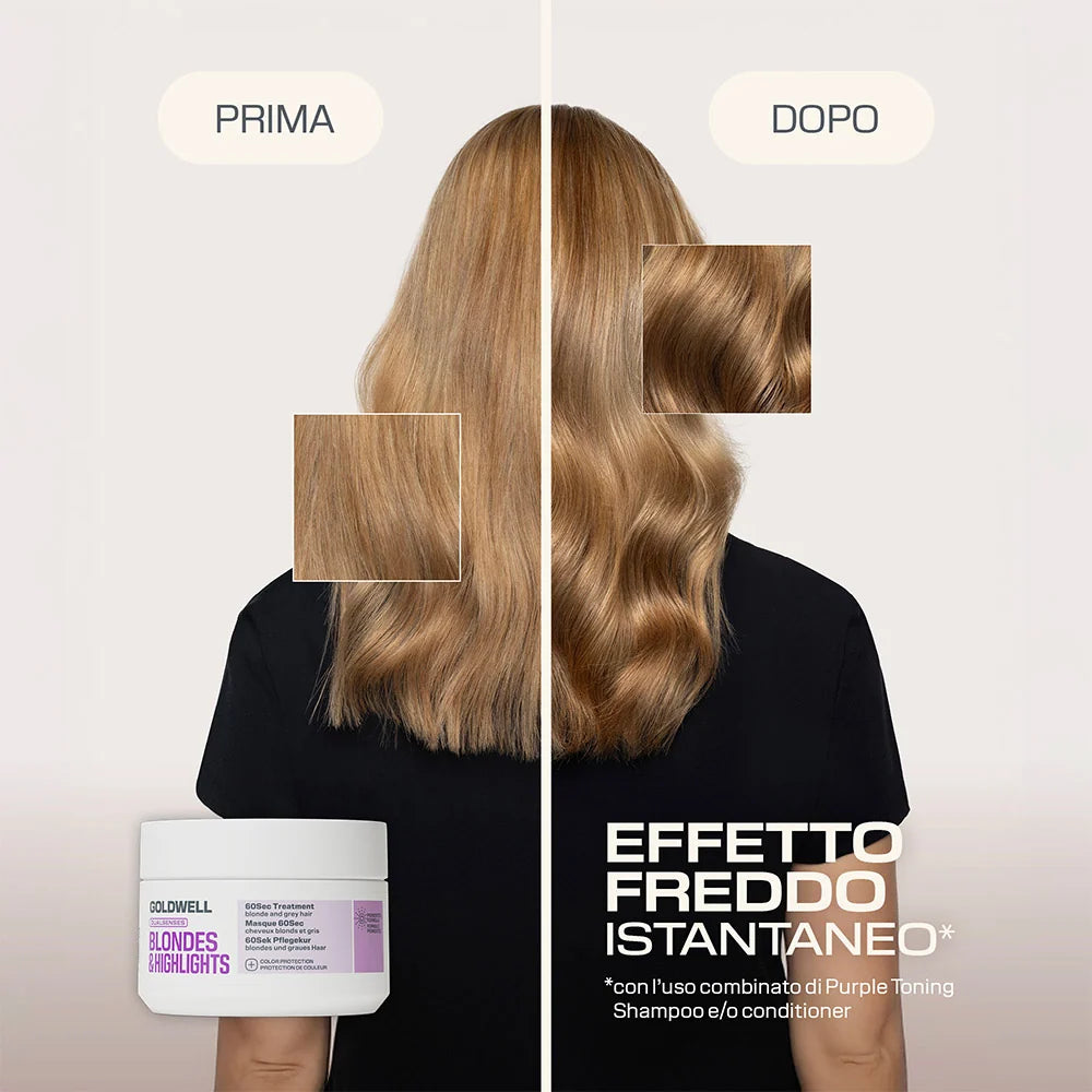 Goldwell Dualsenses Blondes & Highlights Maschera 60Sec 200 ml
