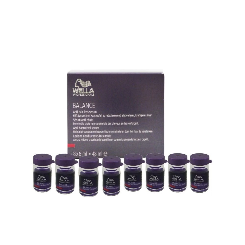 Wella Professionals Balance Siero anticaduta capelli 8x6 ml - Caduta Capelli - 4064666585338