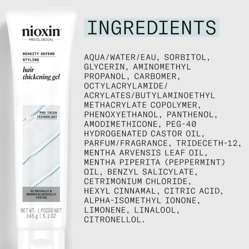 Nioxin Thickening Gel capelli assottigliati 140ml - Planethair 