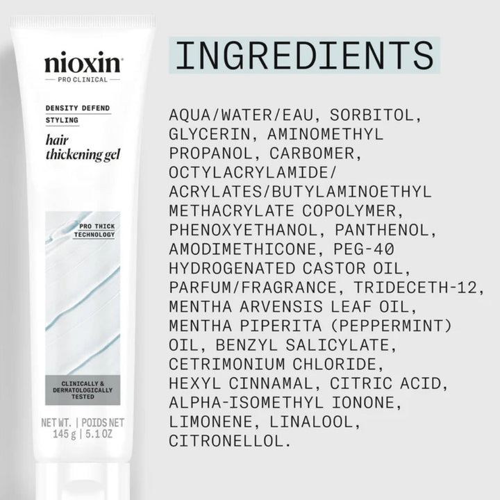 Nioxin Thickening Gel capelli assottigliati 140ml - Planethair 
