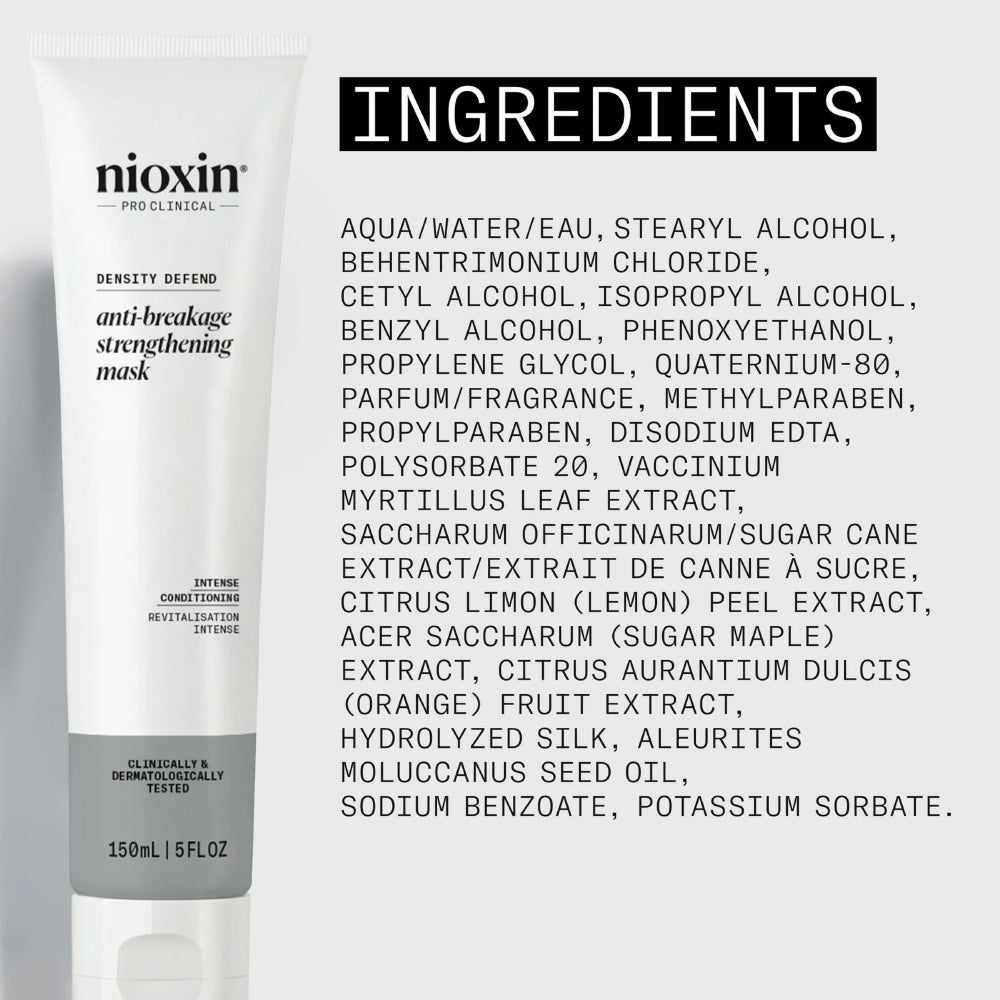Nioxin Anti Breakage Mask maschera riparatrice capelli - Planethair 