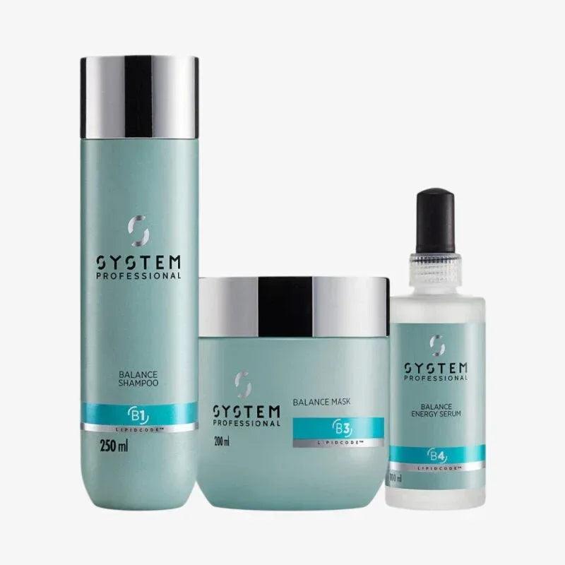 System Professional Balance Kit Trattamento Anticaduta Capelli Donne - Planethair