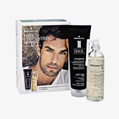 Lotion Concentree Homme Kit Anticaduta Idol Medavita Special Edition - Planethair