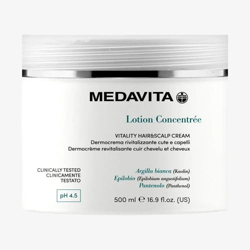 Medavita Lotion Concentree Vitality Hair & Scalp Cream anticaduta capelli 500ml - Planethair